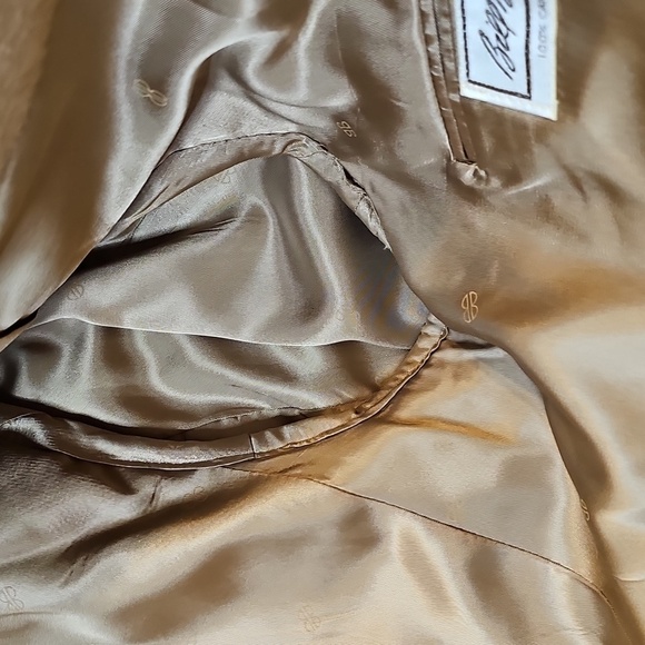 Vintage Bill Blass Camel Hair Classic Tan Men's Blazer Made In The USA - Picture 11 of 17
